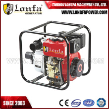 Pompe à eau diesel agricole manuelle professionnelle de 3inch 7HP Chine CE